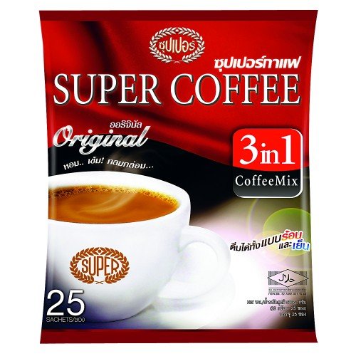 Super Coffee 3 ​​In1 Super Coffee Mix 17.64 Oz (500 G)