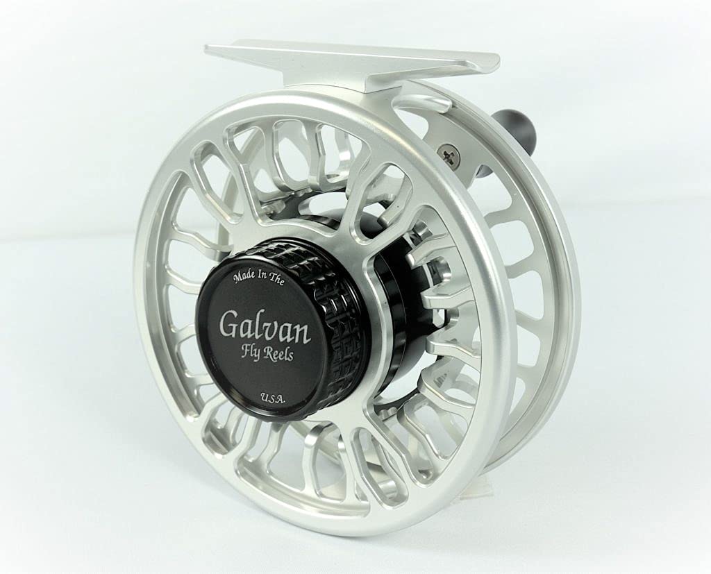 Amazon | Galvan グリップフライリール 6wt クリア/ブラックハブ