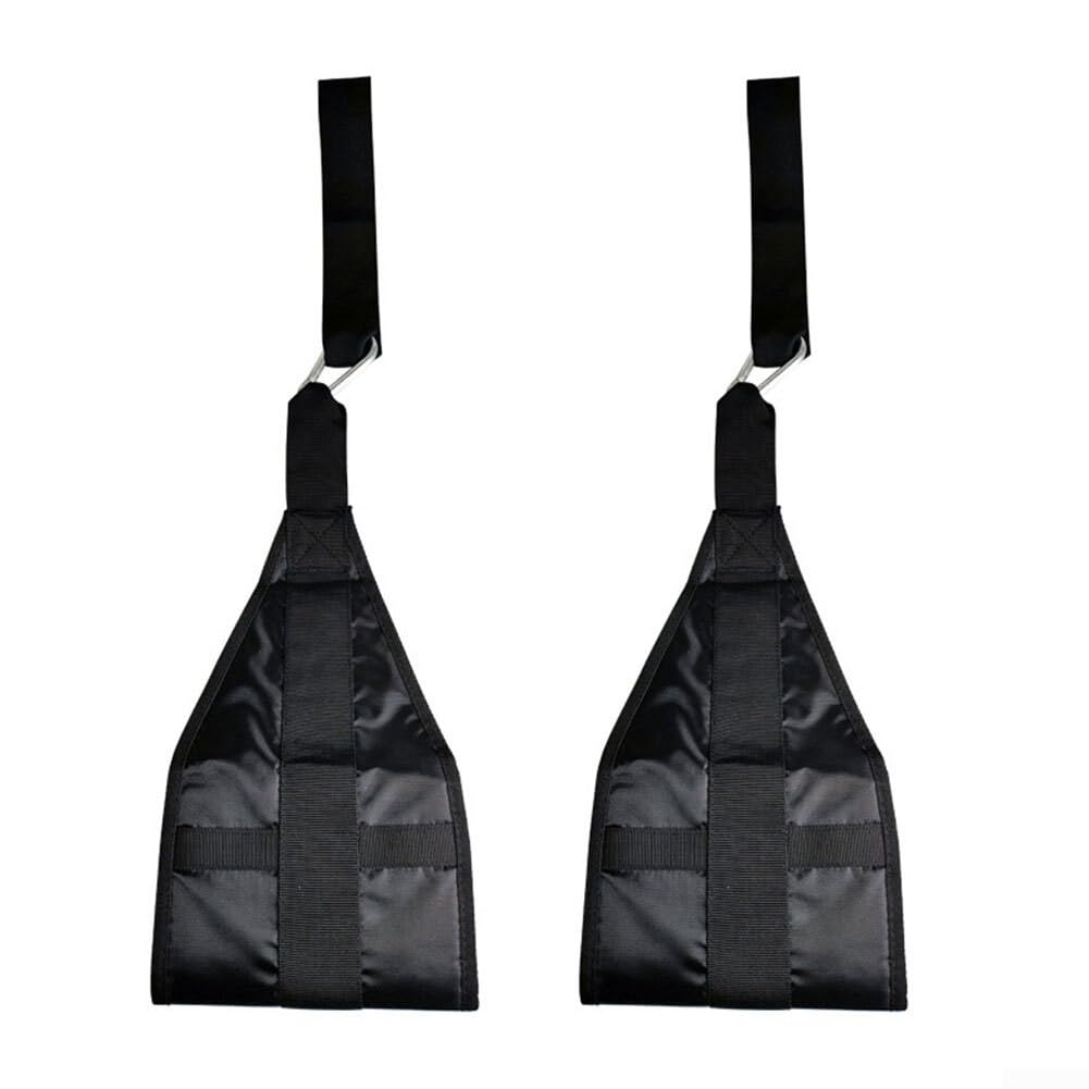 Bauchtrainer, 1 Set hängende Bauchgurte, Klimmzugstange Core Trainingsgürtel, strapazierfähiges Nylon für Beinheben, Heim-Fitnessgeräte für Männer und Frauen