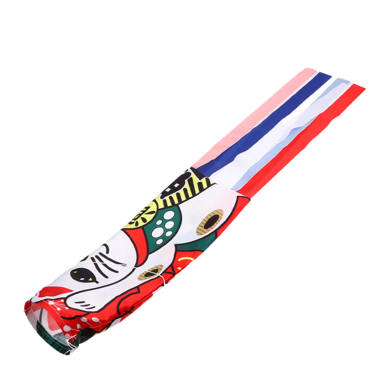 TOYANDONA 5 Stück Garten Windsock Outdoor Hängen Saisonal Veranda Dekorationen Japanisches Katzendekor Outdoor- Säulenwindsack Windsäcke Draußen Katzenschmuck Im Freien