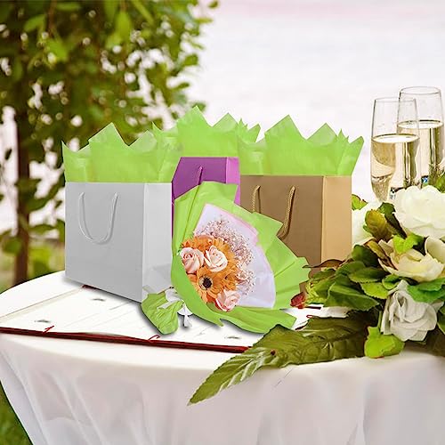 Undemouc Green Tissue Paper 100 Sheets Tissue Paper Bulk For Gift Bags 20X14 Inches Wrapping Tissue Paper For Diy Crafts Birthday Wedding Holiday Christmas Party Decor #TOP1