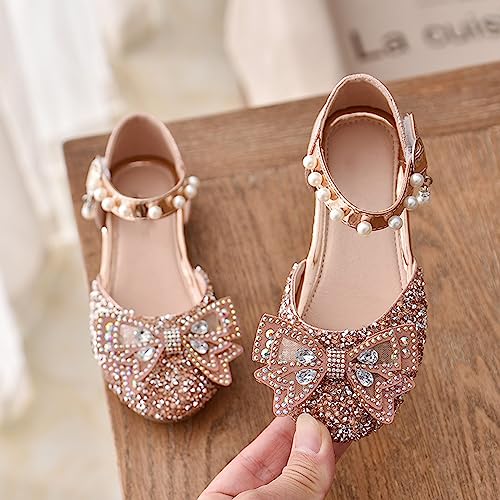 Baby Girl Shoes Little Kid Girls Mary Jane Ballerina Shoes Ballet Shoes Wedding Party Dress Noisy Shoes for Kids3