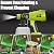DTEZTECH Paint Sprayer for Ryobi ONE+ 18V Battery((No Battery), 200W HVLP Cordless Handheld Spray Gun Brushless Motor, with Copper Nozzle, Adjustable Flow for Walls, Fences, Furniture, Cabinets