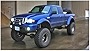 Bushwacker Cutout Pocket/Rivet Style Front Fender Flares | 2-Piece Set, Black, Smooth Finish | 21027-11 | Fits 1993-2011 Ford Ranger Styleside (Excludes FX4)