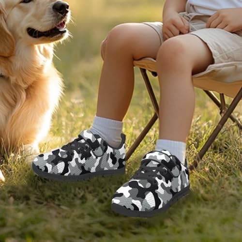 Kids Shoes, Boys Girls Sneakers Lightweight Athletic Walking/Running Tennis Shoes(Little Kid/Big Kid) Camouflage Pattern3