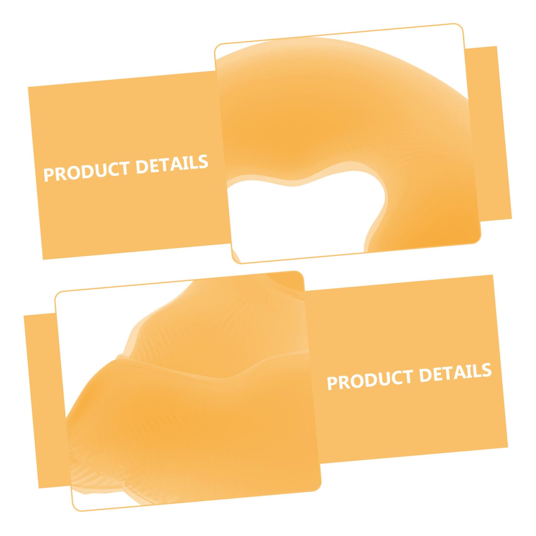 Mikinona Beauty Salon Silicone Pillow Face Support Massage Face Cushion Spa Pillow for Home Travel