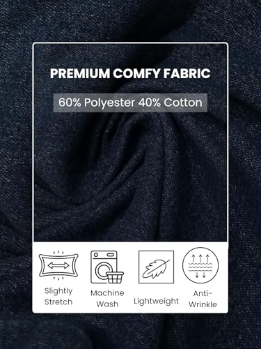 Image of GRECIILOOKS Men Jeans || Baggy Fit Jean's for Man || Loose Fit High Rise Denim || Stretchable Casual Wear Jean,s || Dance Rap Rapping Style Pant for Men || Denim Cotton Jeans