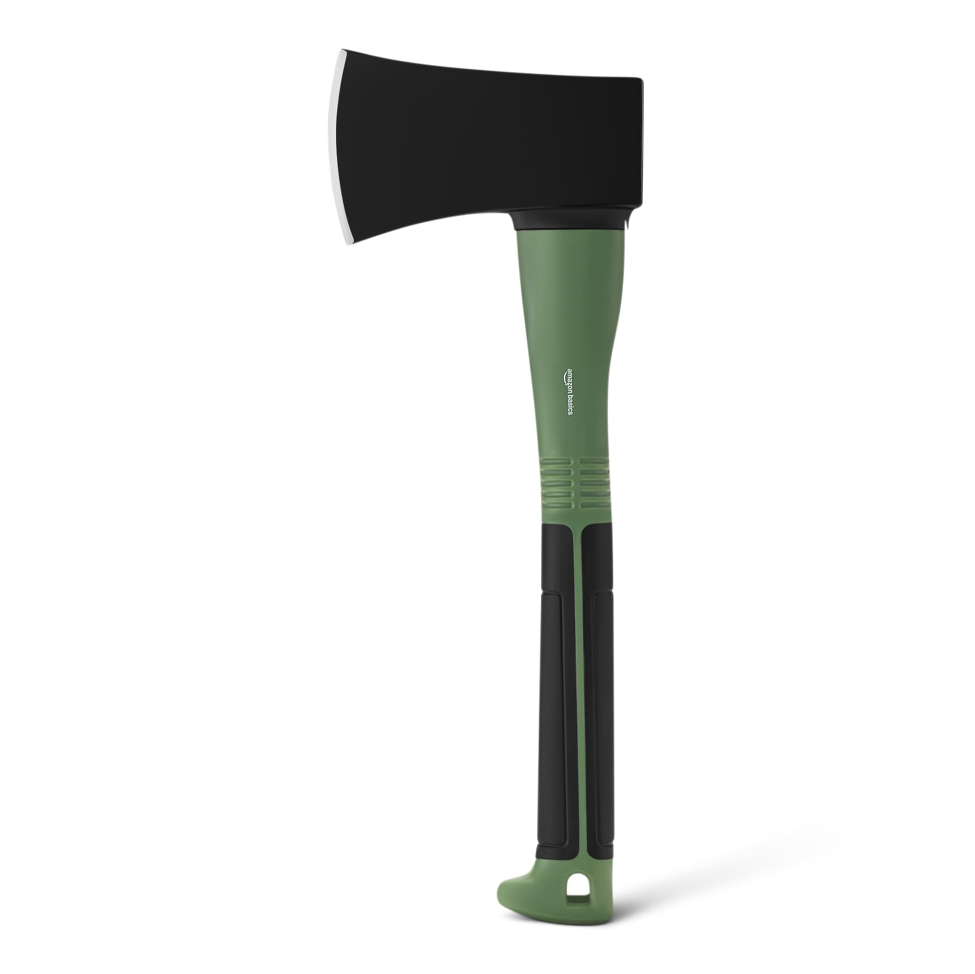Amazon Basics Splitting Axe for Chopping Wood, 37.8 x 14 x 2.9 cm, Olive, black, 1-Pack — image 1