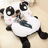 Sitzsack, riesig, Panda, 170 x 135 cm, ultraflauschig, gefüllt mit zerkleinertem Schaumstoff, Geschenk für Geburtstag, Weihnachten, Valentinstag, Spielzeug