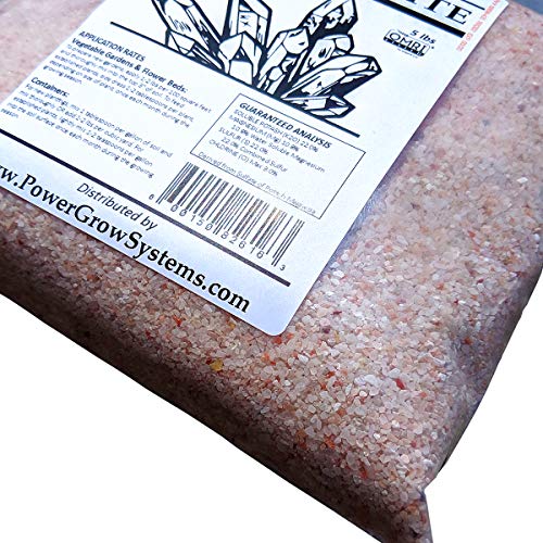 LANGBEINITE - Sulfate of Potash Magnesia (K-MAG) Organic Fertilizer 0-0-22 (5 pounds)