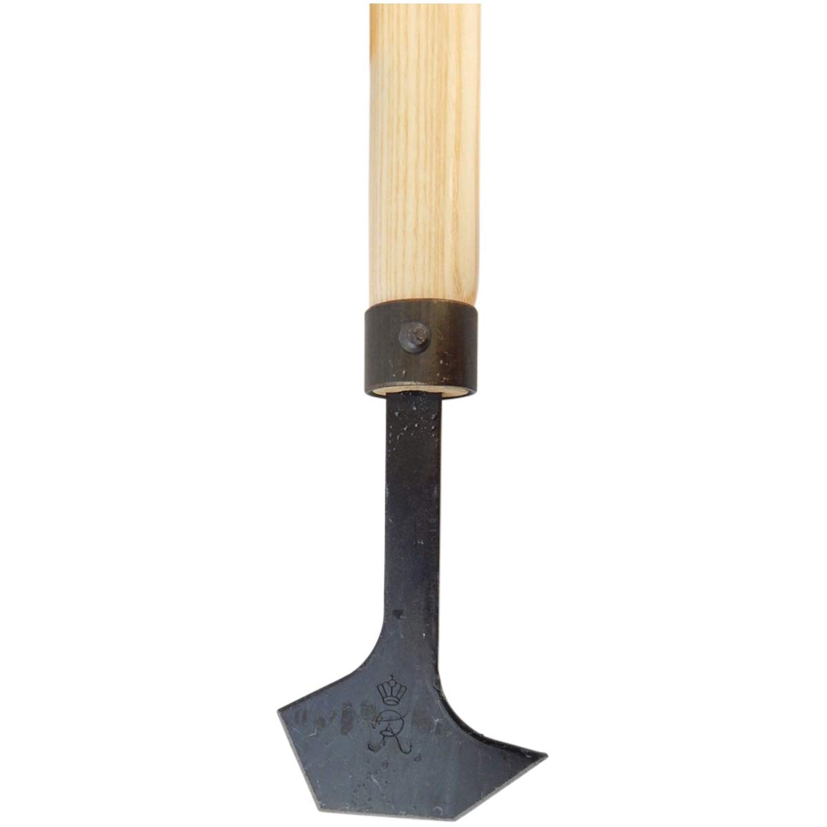 SHW-FIRE Set: Unkrautausstecher 82cm Stiel und Fugenkratzer 135cm Stiel | Made in Germany | Für chemiefreie Unkrautentfernung im Beet & in Fugen | Geschmiedeter Spezialstahl