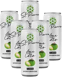 Combo Pack 6 latas Refrigerante Diet Zero Açúcar 310ml Pierre (Água de Coco)