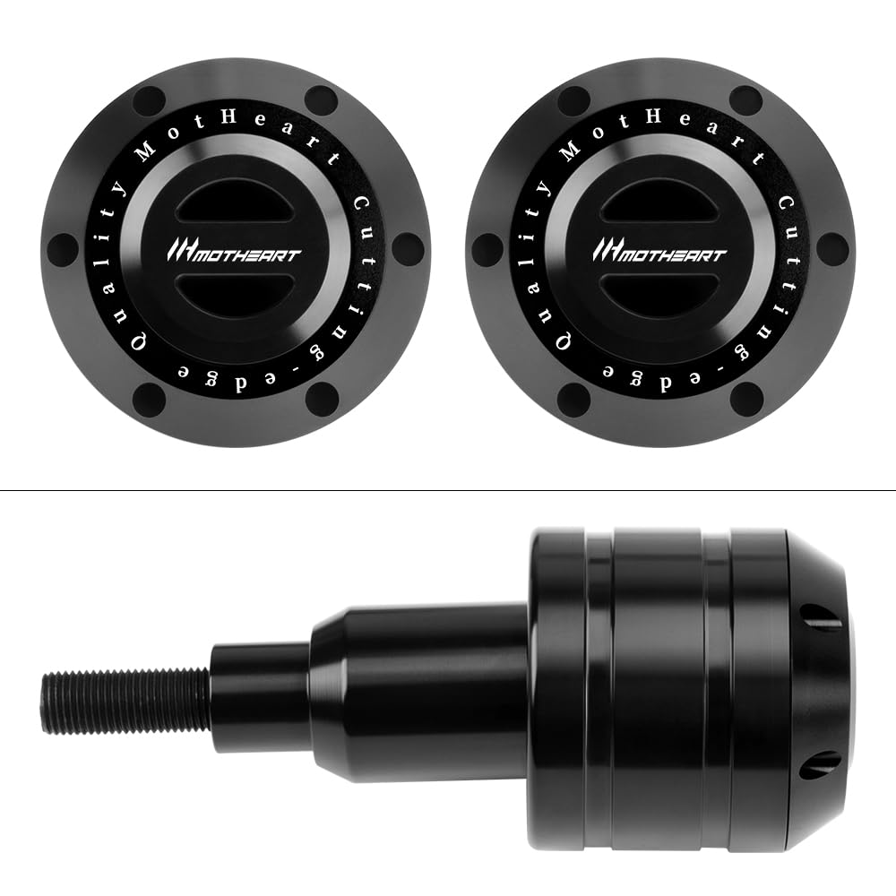 Sturzprotektoren für MT-07/FZ-07 13-24 YZF-R7 22-24 XSR 700 16-24 Tracer 7/Tracer 7 GT 21-23 Tracer 700 16-20 CNC Crash-Pads Rahmenschoner Sturzpads Zubehör (Schwarz)