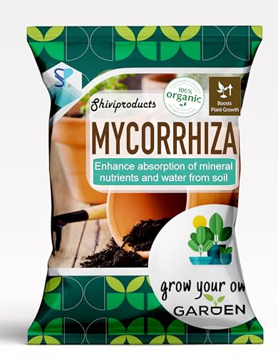 Image of Organic Mycorrhizal Biofertilizer VAM fungi (900gm)|Essential Fertilizer for Root Growth and Plant Transplant|for Home Gardening Vegetables and Flowering Plant, powder