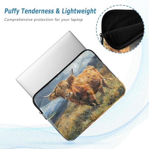 Funda para laptop 13-14 pulgadas impermeable con patrón miniatura 5