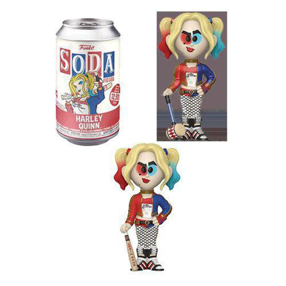 Soda: Harley Quinn (Suicide Squad) 4.25" Figure in a Can