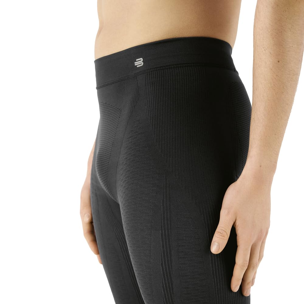 BAUERFEIND Kompressions-Hose „Sports Compression Tights Short“, Sporthose für Herren, Kurz, Für verbesserte Durchblutung der Beinmuskulatur, Polyamid/Elasthan