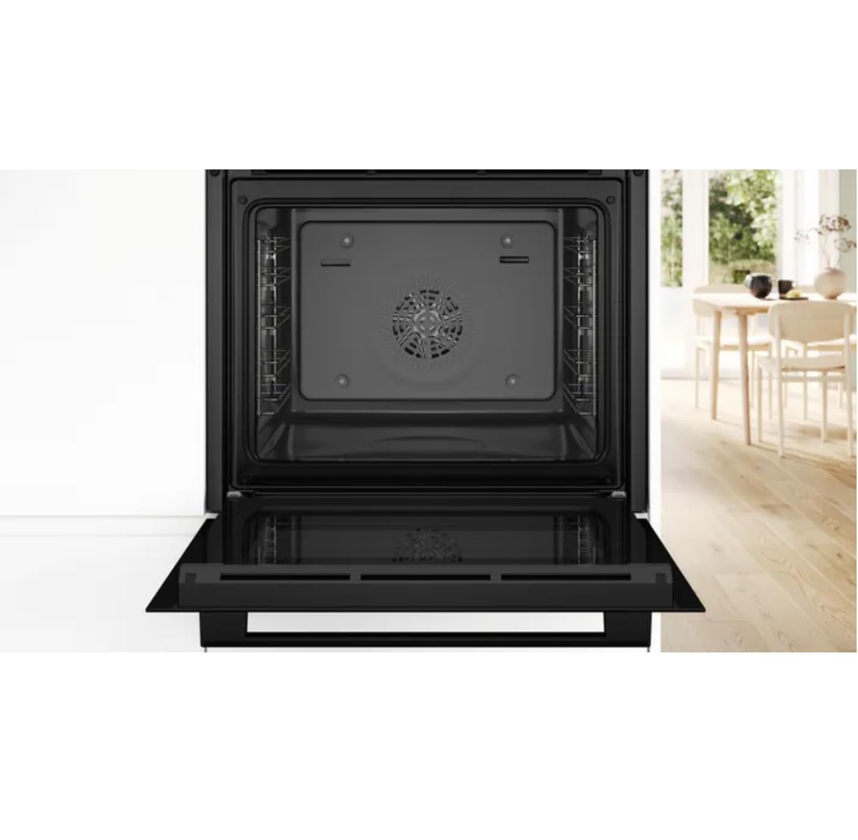 HQA534BB3 Four électrique à convection, multifonction, 71 litres, noir, classe énergétique A+