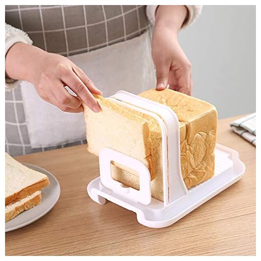 m·kvfa Portable Removable Bread Bagel Slicers, Loaf Bread Sandwich Skiving Machine Cutter Perfect Bagel Cutter with Crumb Catcher Tray for Every Toaster