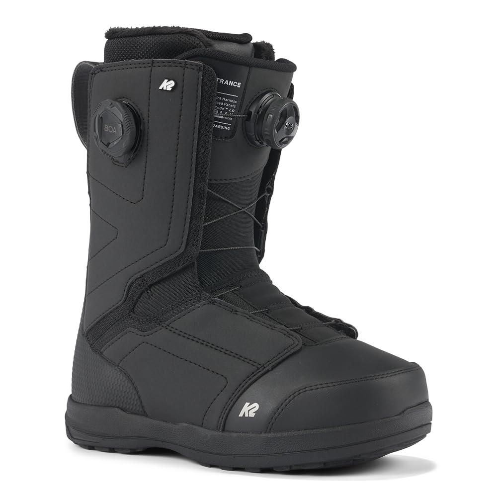 K2 Trance Womens Snowboard Boots, 9, Black