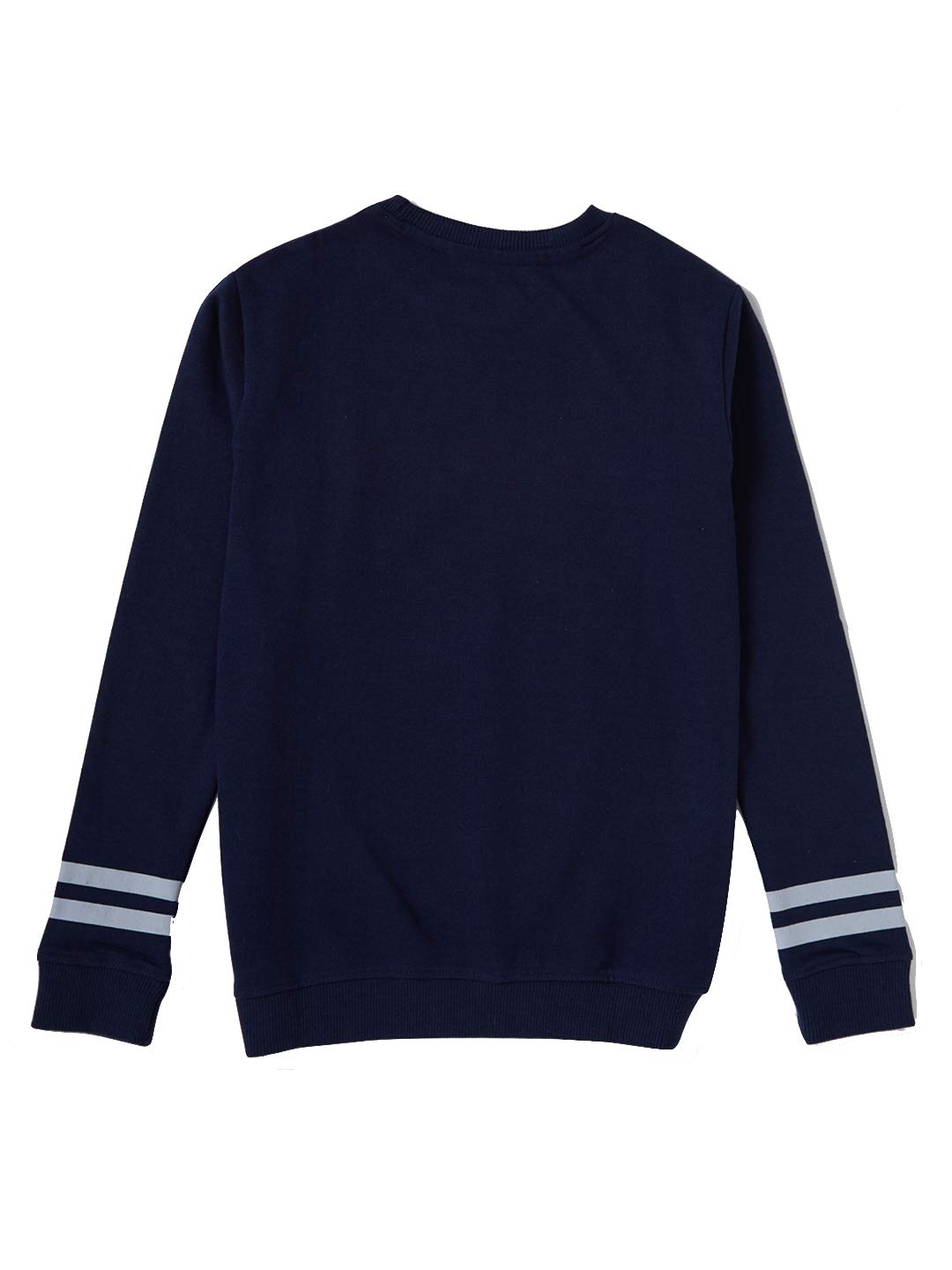 Boys' Crew Neck Sweatshirt | Winter Wear (Navy, 4-5 Years) 1
