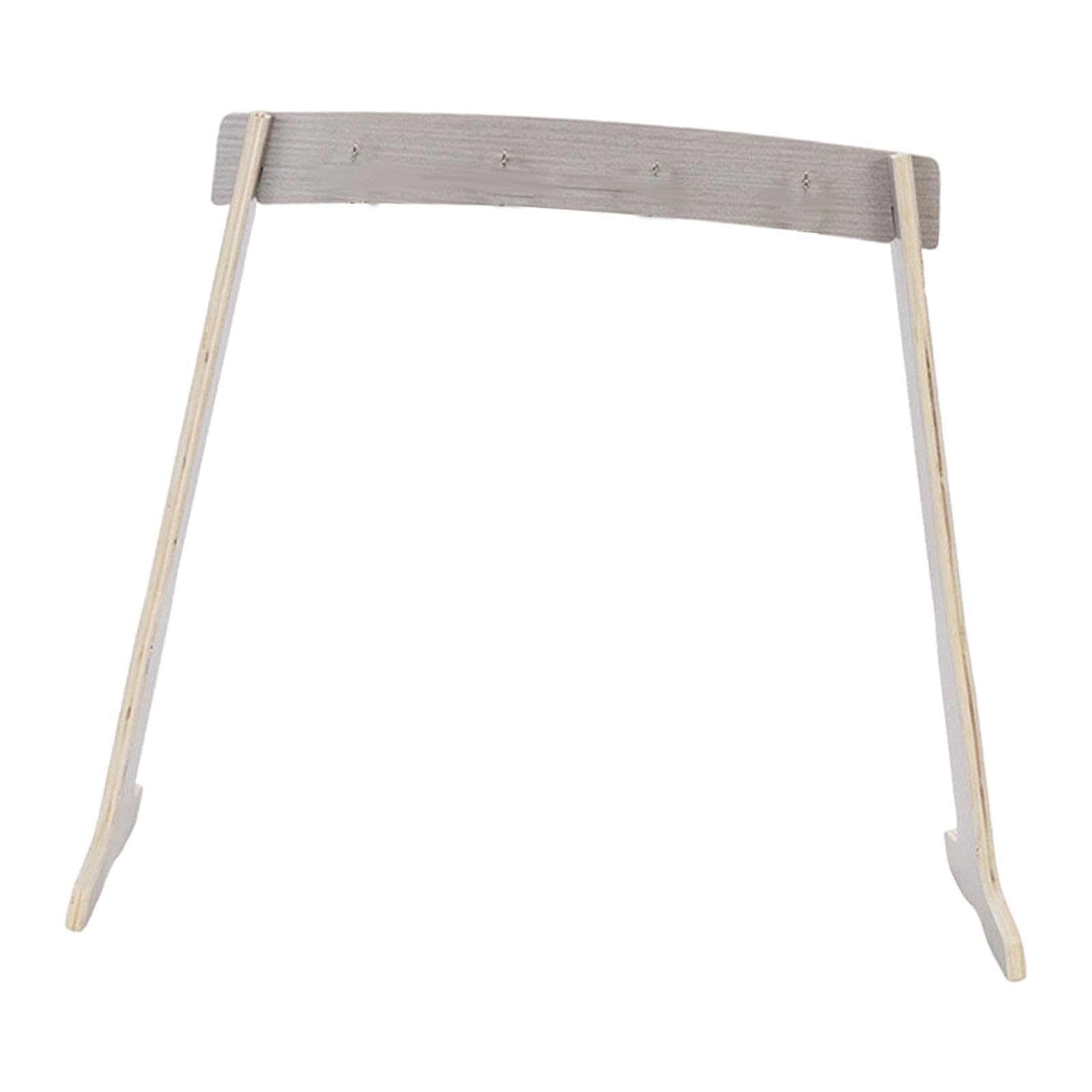 Support de gong multifonction en bois pour méditation, salon de thé, décoration de table - Style B