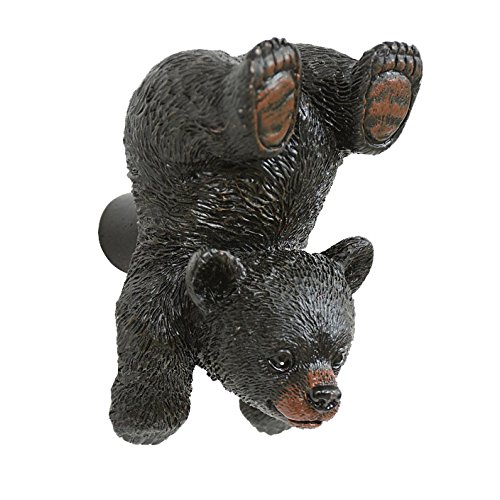 Climbing Black Bear Cabinet Knob