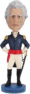 Royal Bobbles Andrew Jackson Bobblehead, Premium Polyresin Lifelike Figure, Unique Serial Number, Exquisite Detail