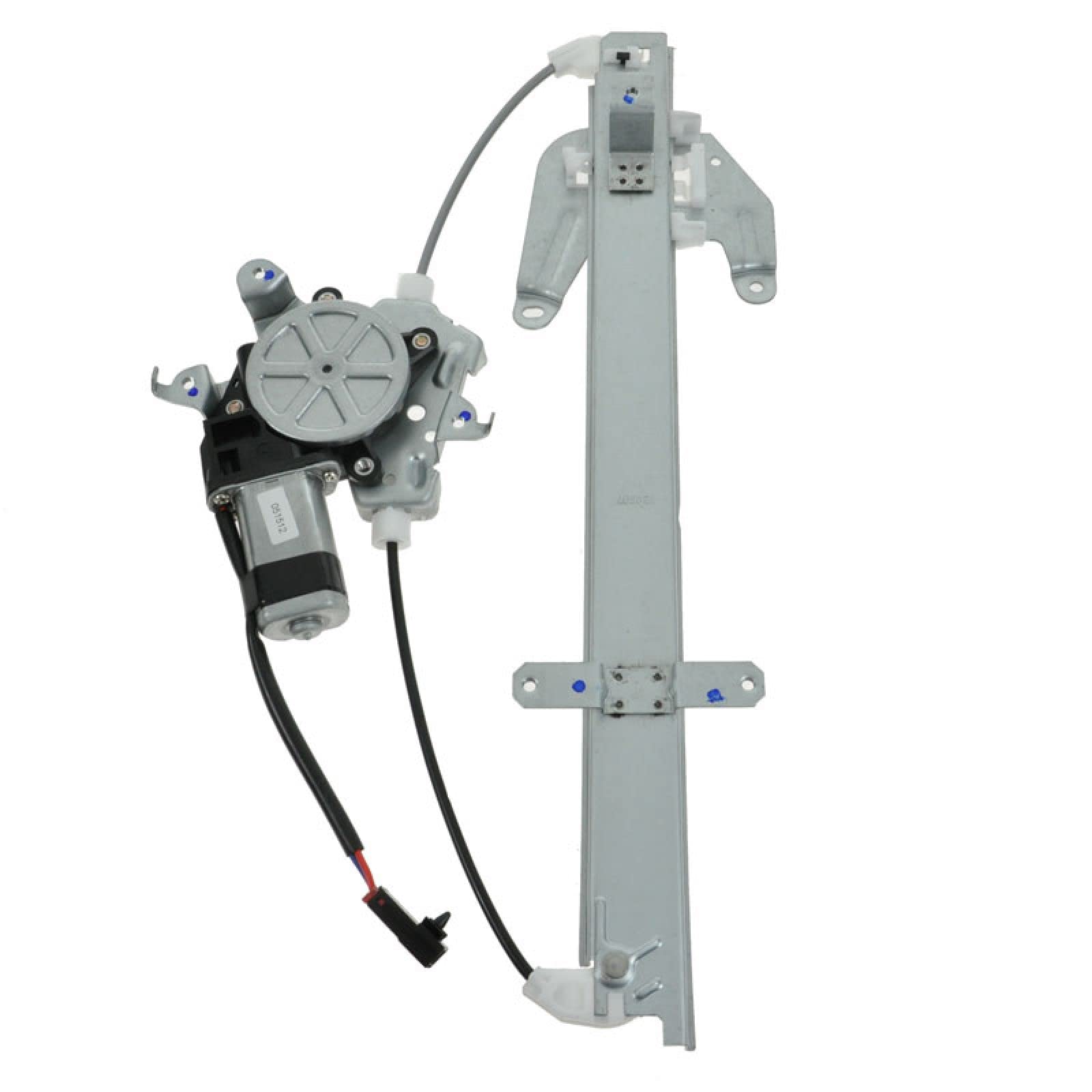 TRQ Rear Left Power Window Regulator &amp; Motor Assembly Drivers Side Compatible with 2001 Nissan Frontier 2000-2004 Xterra