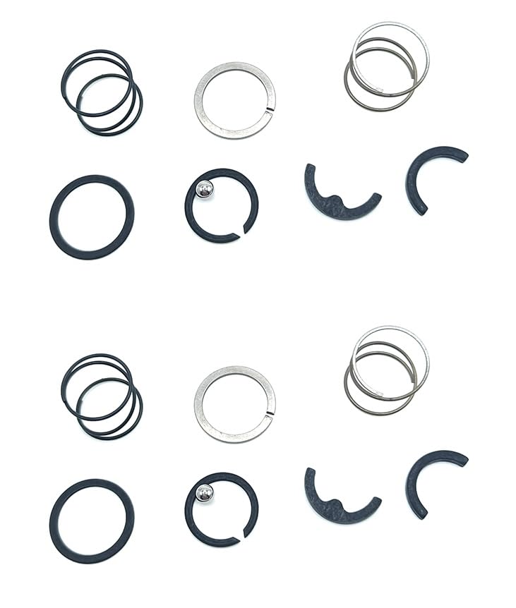 COEOPNC Pack of 2 DCF850 Spring Steel Ball Impact Driver Kit NA202231 Chuck Clip FITS DCF850B DCF850 DCF845N DCF850N ATOMIC Cordless Impact Driver