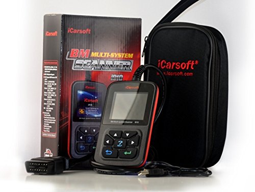 Unbekannt, icarsoft i910, apparecchio OBD per diagnosi profonda di motore, ABS, Airbag PDC, con funzioni di cancellazione e lettura
