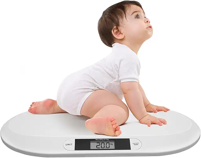Digitale Babywaage mit LCD – Vielseitige Tierwaage für Babys und Haustiere bis 20 kg