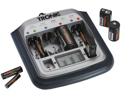 Preisvergleich Produktbild Tronic Profi Schnellladegerät für bis zu 8 Akku