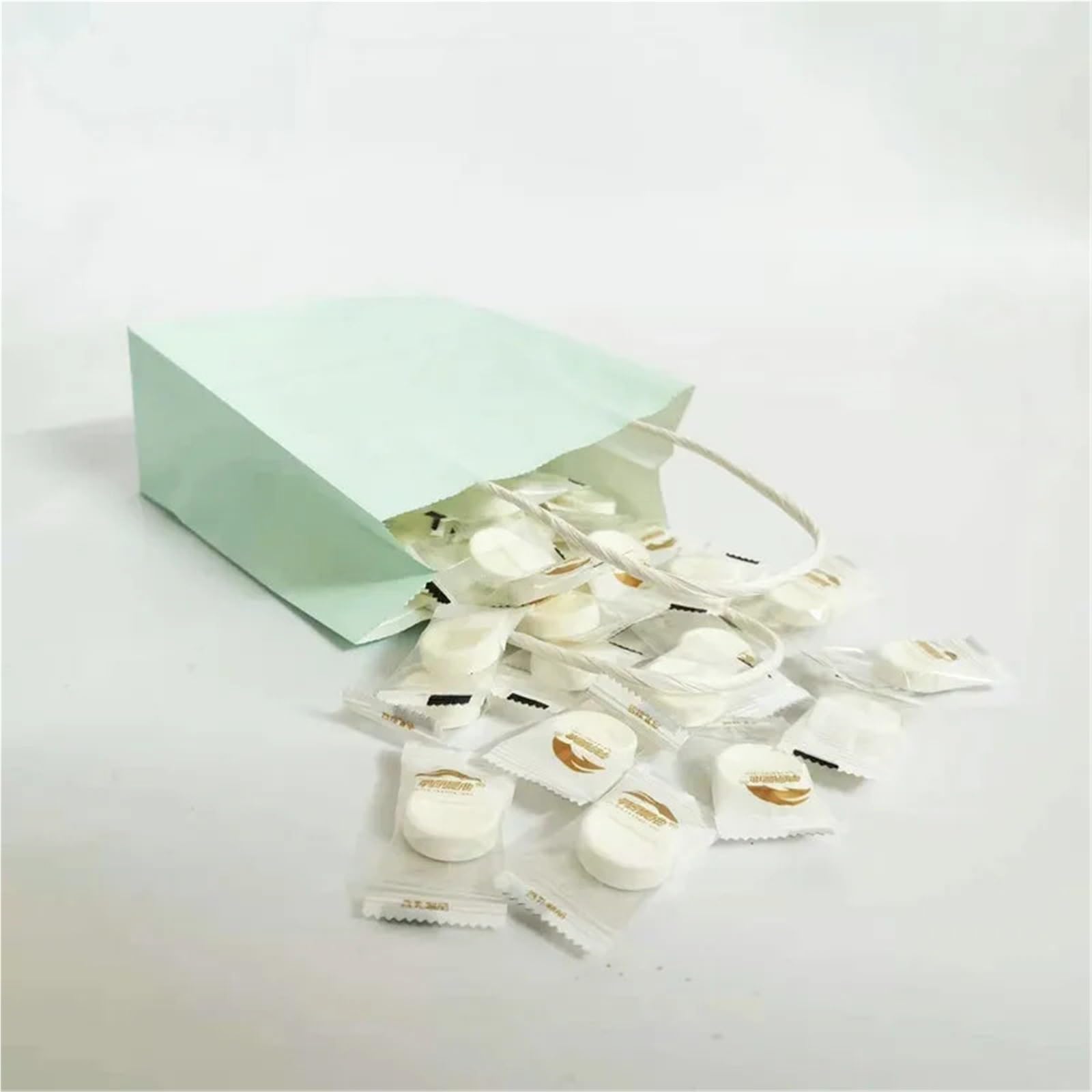 Bolsas Papel Kraft 30/50/100 piezas Mini bolsas de regalo Kraft