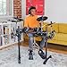 Alesis Turbo Mesh Kit - Electric Drum Set with 100+ Sounds, Quiet Mesh Drum Pads, Drum Sticks, Connection Cables, Drum Lessons