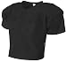 A4 N4190 Adult All Porthole Practice Jersey - Black, Medium