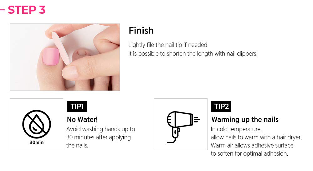 Dashing Diva Magicpress | Day to Night | Short, Square Shaped Press On Nails | Long Lasting | Pedicure (Mermaid Dress) 3