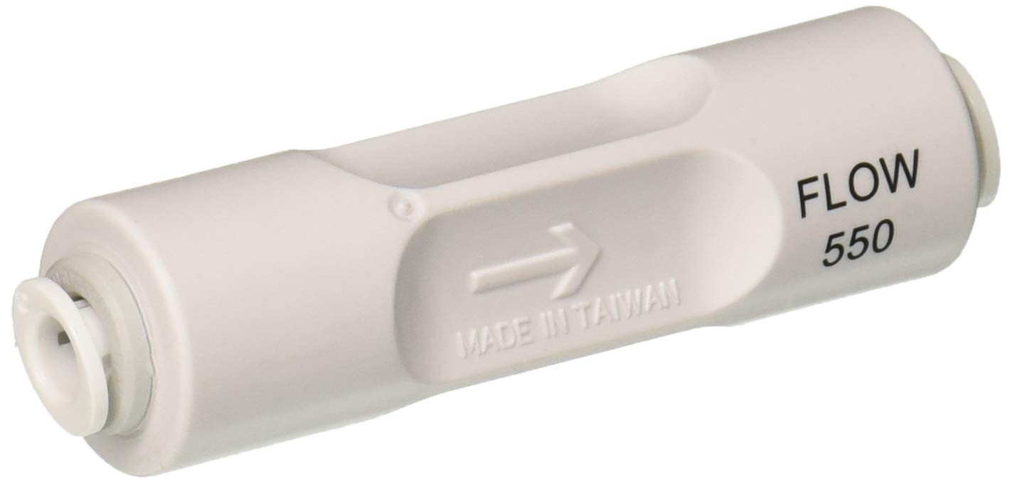 FR-14IL-75GPD 75 GPD Flow Restrictor 1/4" Quick Connect-H-R2069QC, White