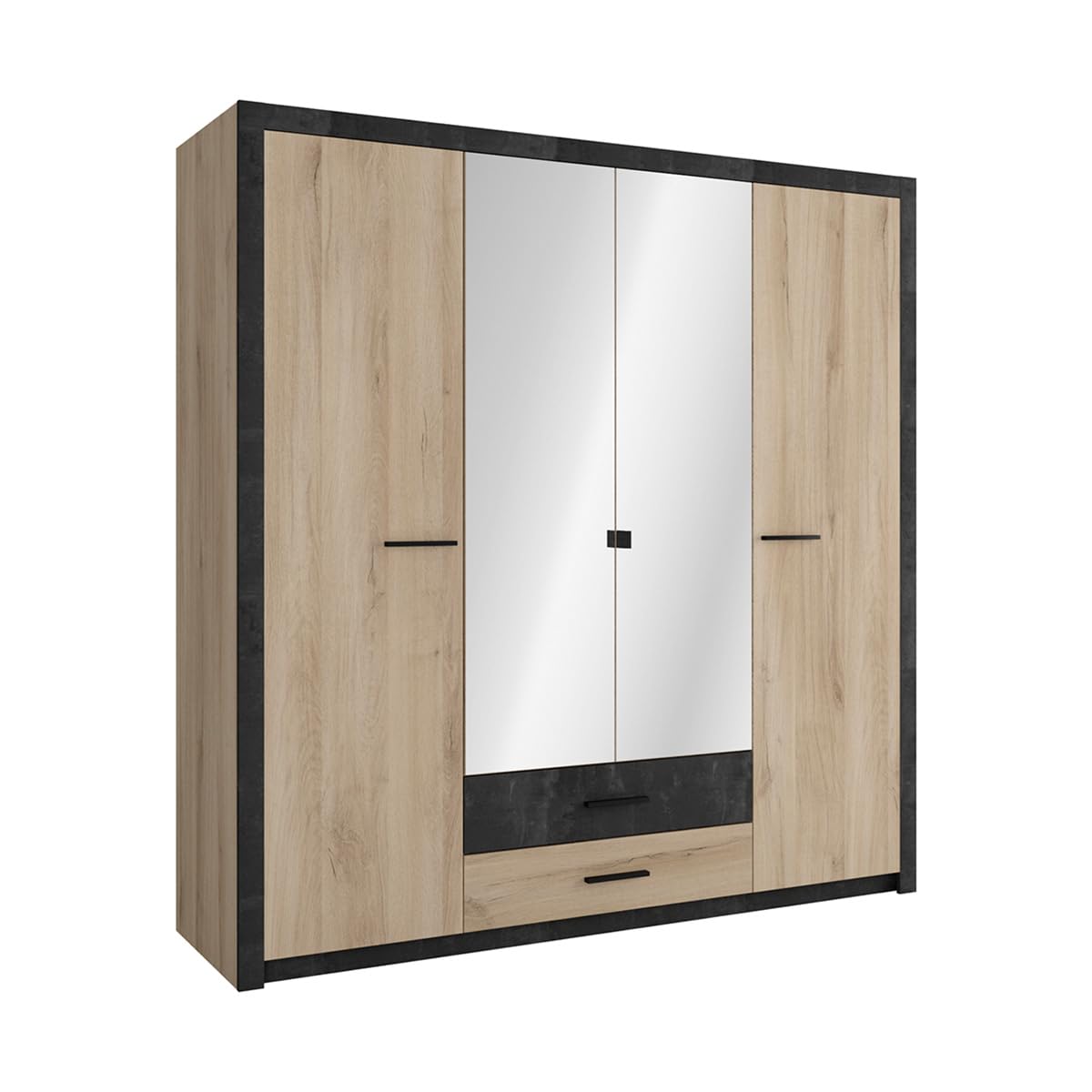 Demeyere Armoire 4 Portes Ouvrantes/2 Tiroirs Colorado