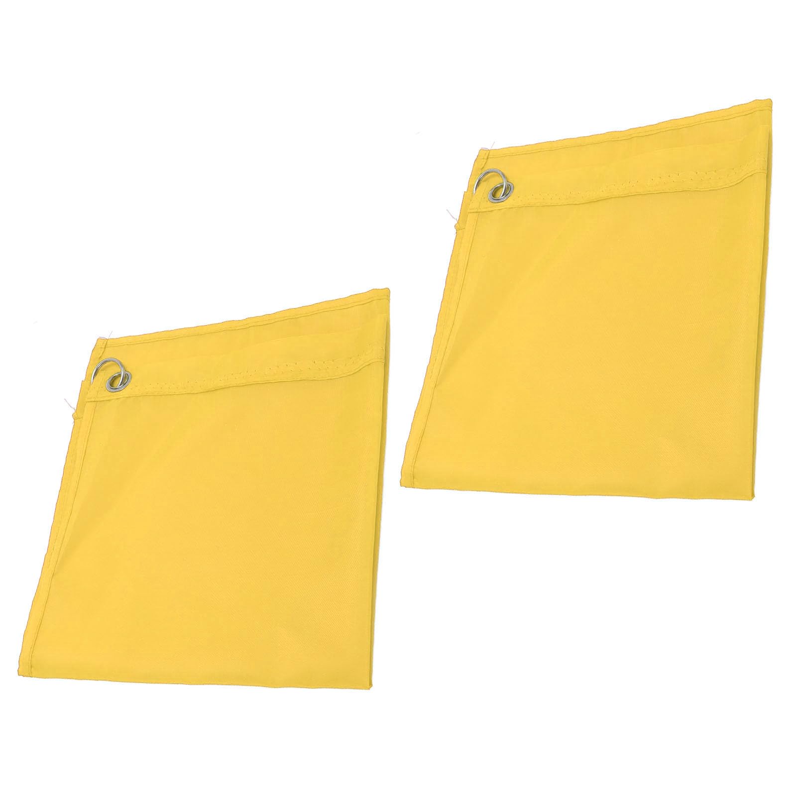 Set De 5 Drapeaux D'entraînement équestre 44x44 Cm Avec Mât Télescopique 120 Cm – Nylon Résistant, Boucles De Fixation, Multicolore