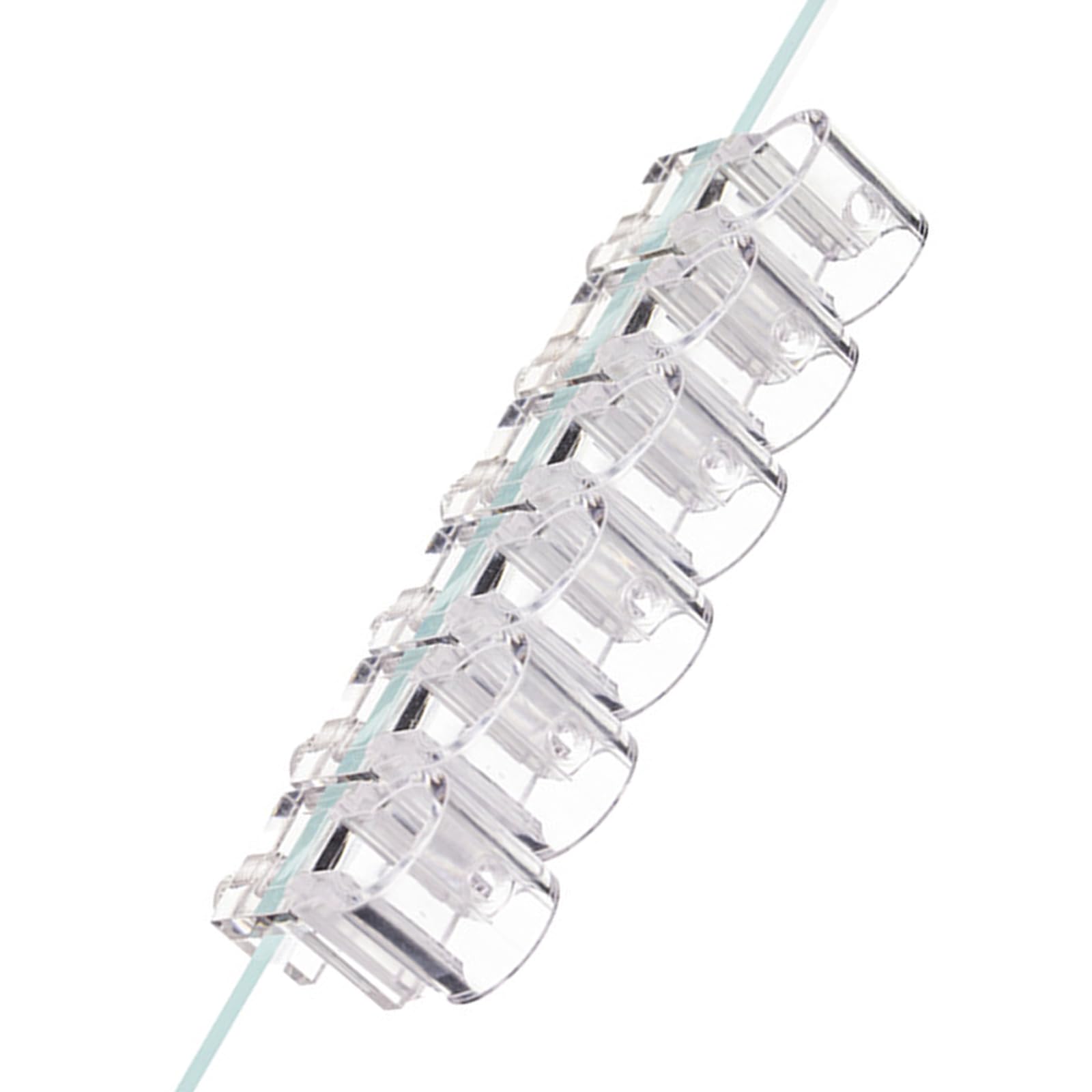 Oxxggkao 6PCs Clear Hydroponic Marinepark Plant Stands with Ventilation Cavities for Root Development Hydroponic Plant Fish Cistern