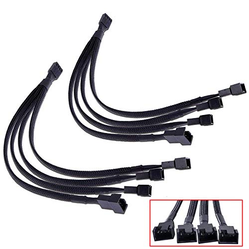 Cavo Adattatore Connettore Ventola 5Pin A 4Pin Cavo Prolunga - Foto 2