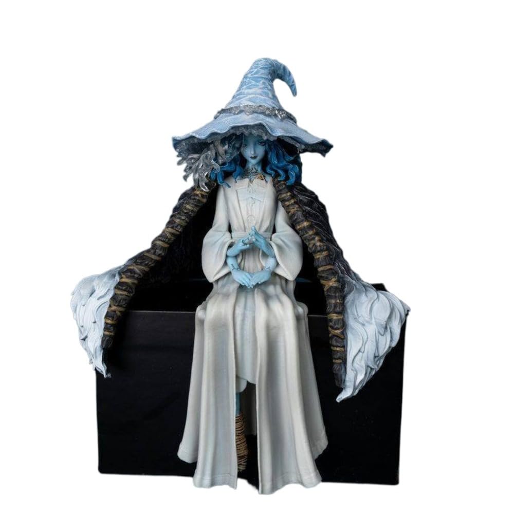 Zengon Multicolor Ranni Seated Pose Box Figure - 22Cm Tall Fantasy Game Character Statue, Collectible Scene Piece