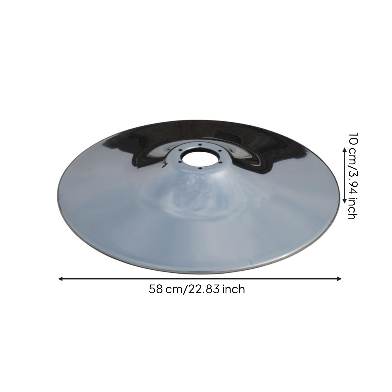 perfk Roulette de Fauteuil de Salon Roue pour Chaise de Coiffure Roulette Pivotante Remplacement Tige Filetée Mise en Place Facile Stabilité Longue Adaptée, Disque Trompette
