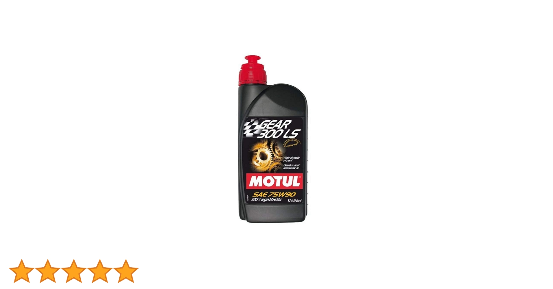 Amazon.co.jp: MOTUL GEAR 300 LS 75W90 100%化学合成ギアオイル[正規
