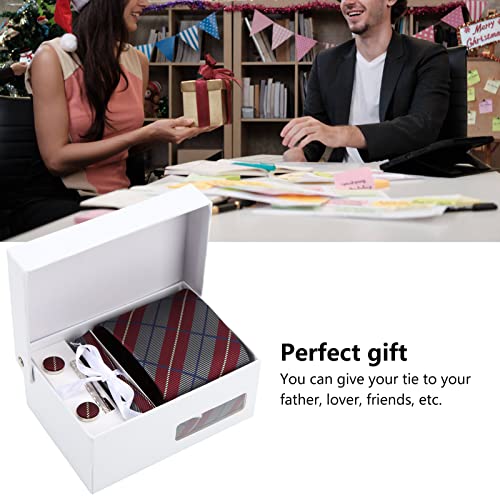 Set de corbatas clásicas para hombre con accesorios miniatura 5
