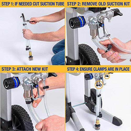 Graco Paint Sprayer Heavy Duty Suction Tube Set #TOP4