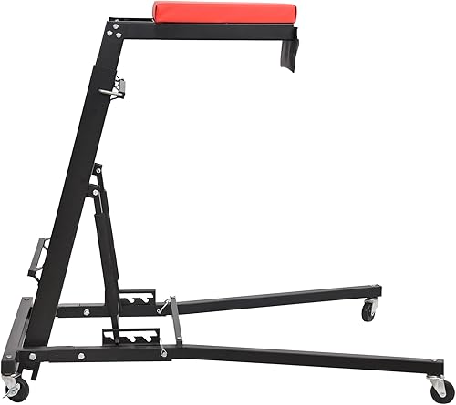 Miniatura 4 de Towallmark Enredadera ajustable para motor automotriz, cubierta acolchada gruesa plegable para automóvil, capacidad de 400 libras para garaje en el