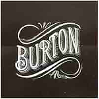 Amazon.co.jp: BURTON（バートン）ステッカー SQUARE LOGO BK