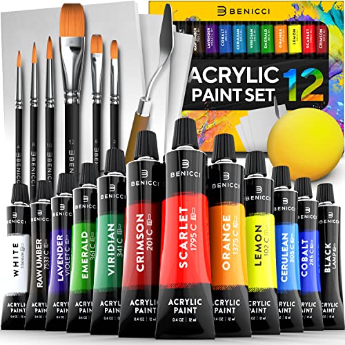 Complete Acrylic Paint Set –...